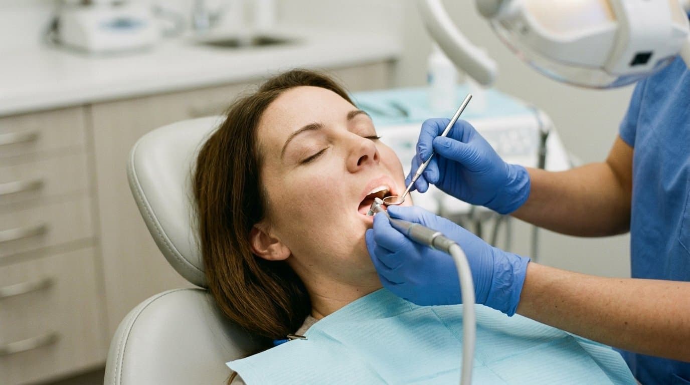 Comfortable sedation dentistry visit